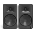 thumbnail image 3 of Kanto ORA4MB Haut-Parleurs de Référence Alimentés 140W avec Bluetooth 5.0 et Entrée USB-C / Caisson de Basses 4” avec Extension de Basses Profondes / Bi-Amplifié / Croisement Automatique 80 Hz / Son de Qualité Référence / Paire / Noir, 3 of 5