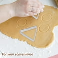 thumbnail image 4 of unbranded 10Ud Cortadores De Galletas DIY En Acero Inoxidable Color Plata Perfectos Para, 4 of 8