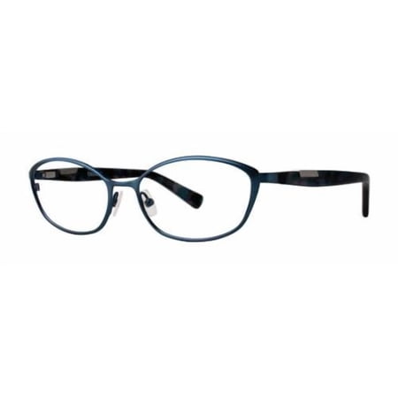 NEW VERA WANG V358 WOMENS/LADIES CAT EYE FULL-RIM TEAL FRAME DEMO LENSES 52-15-130 FLEXIBLE HINGES EYEGLASSES/EYEWEAR
