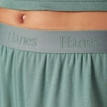 thumbnail image 4 of Hanes Women's Originals Sleep, 2-Pack, Comfywear Supersoft Rib Lounge Shorts, Loungewear Pack, 4 of 5