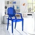thumbnail image 5 of Modway Casper 18.5" Modern Plastic Dining Armchair in Blue Finish, 5 of 5