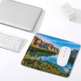 thumbnail image 4 of Mountain River Printed Mouse Pad, 10"x12", Computer Mouse Pads, Stitched Edges, Non-Slip Rubber Base Mouse Mat for Office Laptop, 4 of 8