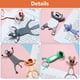thumbnail image 3 of Juego de 8 Marcadores de Libros de Animales de Dibujos Animados 3D para Niños Marcapáginas Lindos y Divertidos de Novedad Marcapáginas de Lectura de Animales Aplastados Papelería Regalos para Niños Rojo Verde, 3 of 5