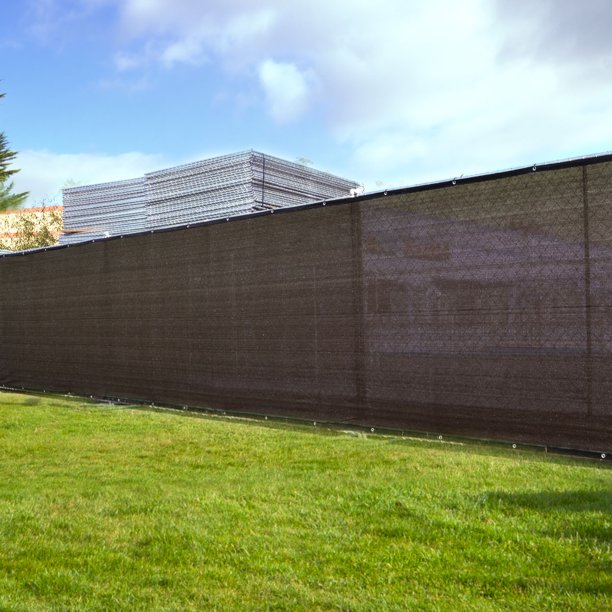 Jaxpety Black 8 X50 Fence Windscreen Privacy Screen Shade Cover