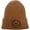 Brown, variant on Infant Baby Smiley Face Beanie (No Pom) - Light Pink