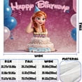 thumbnail image 6 of Anna's birthday banner, with bright colors, is perfect for spring and summer celebrations, parties, photography shoots, indoor/outdoor decoration, and colorful pattern banners., 6 of 8