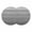 Grey, variant on Teal Brown Round 13 Inch Placemats Set of 2, Farmhouse Vintage Abstract Wooden Grain HeatResistant Non Slip Place Mats for Dining Table, Wipeable Braided Kitchen Table Mats for Housewarming
