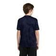 thumbnail image 2 of Sport-Tek Youth CamoHex Tee-M (True Navy), 2 of 6