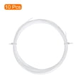 thumbnail image 3 of Unique Bargains 10M High Elastic Nylon Badminton Racket Racquet String, White 10 Pack, 3 of 6