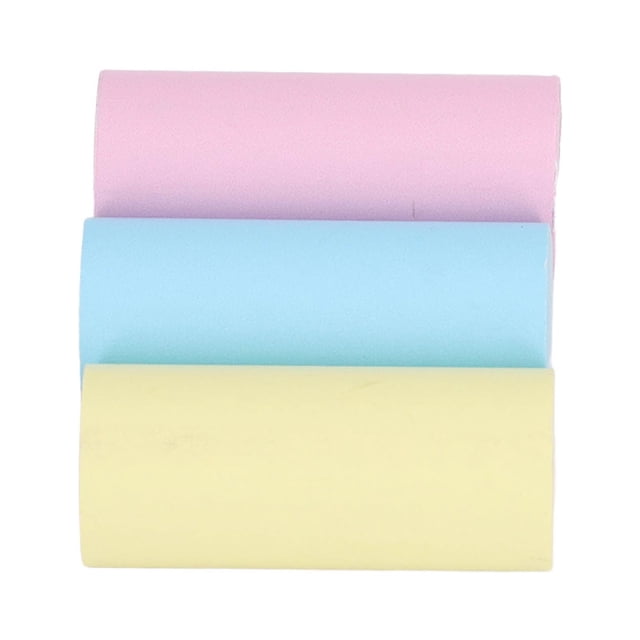 Rollo de papel para impresión térmica, 3 rollos de papel para impresión térmica, mini papel para impresión, máxima fiabilidad