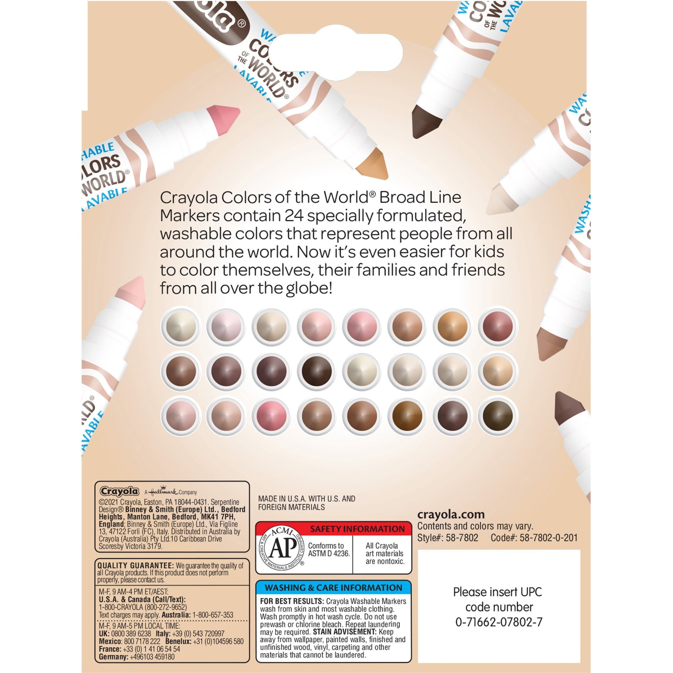 Crayola Colors Of The World Marker