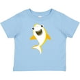 thumbnail image 3 of Inktastic Cute Shark, Little Shark, Yellow Shark Boys or Girls Baby T-Shirt, 3 of 5