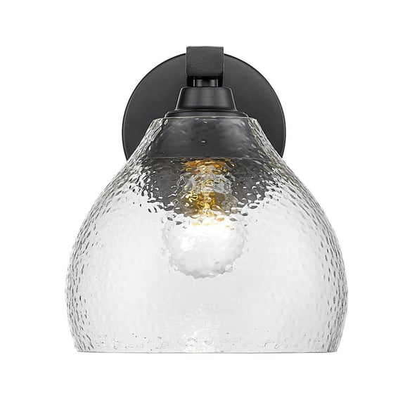 Golden Lighting Ariella 1-light Wall Sconce in Matte Black