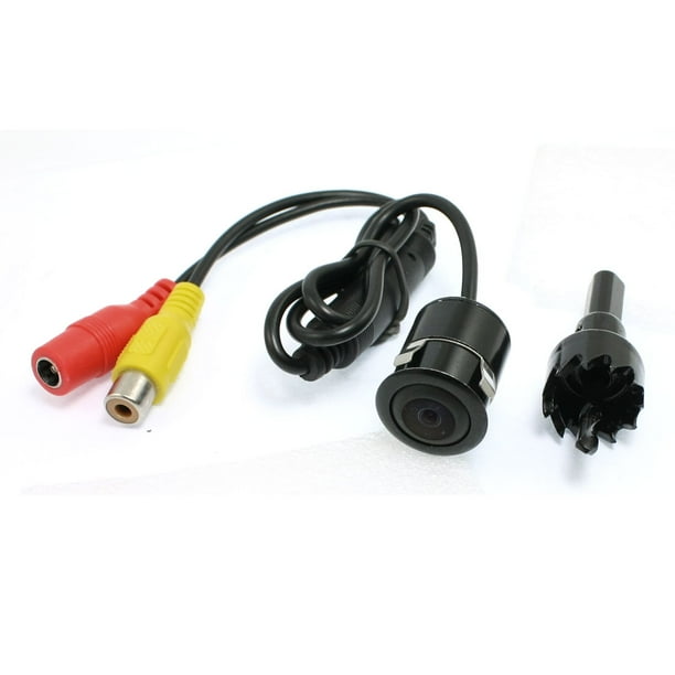 Cámara HD Trasera Empotrada 1/4' CCD 480 Líneas TVL 170 Grados IP68 Unique Bargains