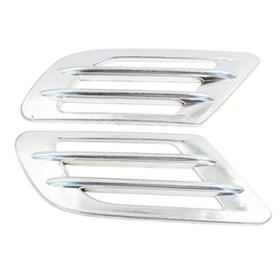 Unique Bargains 2Pcs Self-adhesive Car Air Flow Vent Fender Side Exterior Decoration Stickers