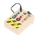 thumbnail image 5 of Tablero de actividades de Juguete de Madera LED Para Niños Con Múltiples Interruptores, Luces LED, Mano de Obra Fina y Diseño Educate para Para Niños Pequeños de 36 Meses O Más, 5 of 7