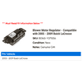 thumbnail image 2 of Blower Motor Regulator - Compatible with 2005 - 2009 Buick LaCrosse 2006 2007 2008, 2 of 2