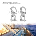 thumbnail image 3 of Eye Swivel Snap Shackle, Stainless Steel Swivel Shackle 5 Inch 2094LB Load  for Yacht, 3 of 7