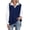 Navy Blue, variant on Zeagoo Women's Sweater Vest Chic Sleeveless V Neck Oversized Pullover Knitted Tops Fall Sweater