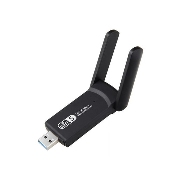 2.4GHz/5.12GHz Wireless USB 3.0 Adapter Networking Devices, 1200M 2.4G 5G Dual Band Gigabit Network Card, 2.4GHz/5.12GHz Wireless USB 3.0 Adapter Fit for Desktop Laptop