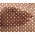 thumbnail image 4 of oneOone Viscose Chiffon Rust Brown Fabric Christmas Craft Projects Decor Fabric Printed By The Yard 42 Inch Wide-M6A, 4 of 4