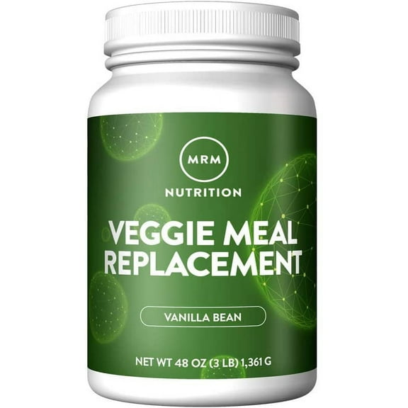 MRM Veggie Vegan Protein Powder, Vanilla Bean, 3.0 Lb