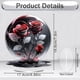 thumbnail image 3 of Aooww Day Romantic Rose 2D Home Desktop Decoration Living Room and Bedroom Festival Decoration, Love Themed Home Decor, Valentine's Day Gifts For Couples,As Show, 3 of 9