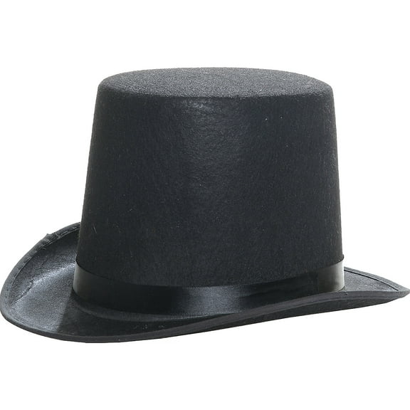 Underwraps Adult Top Hat Black - One Size