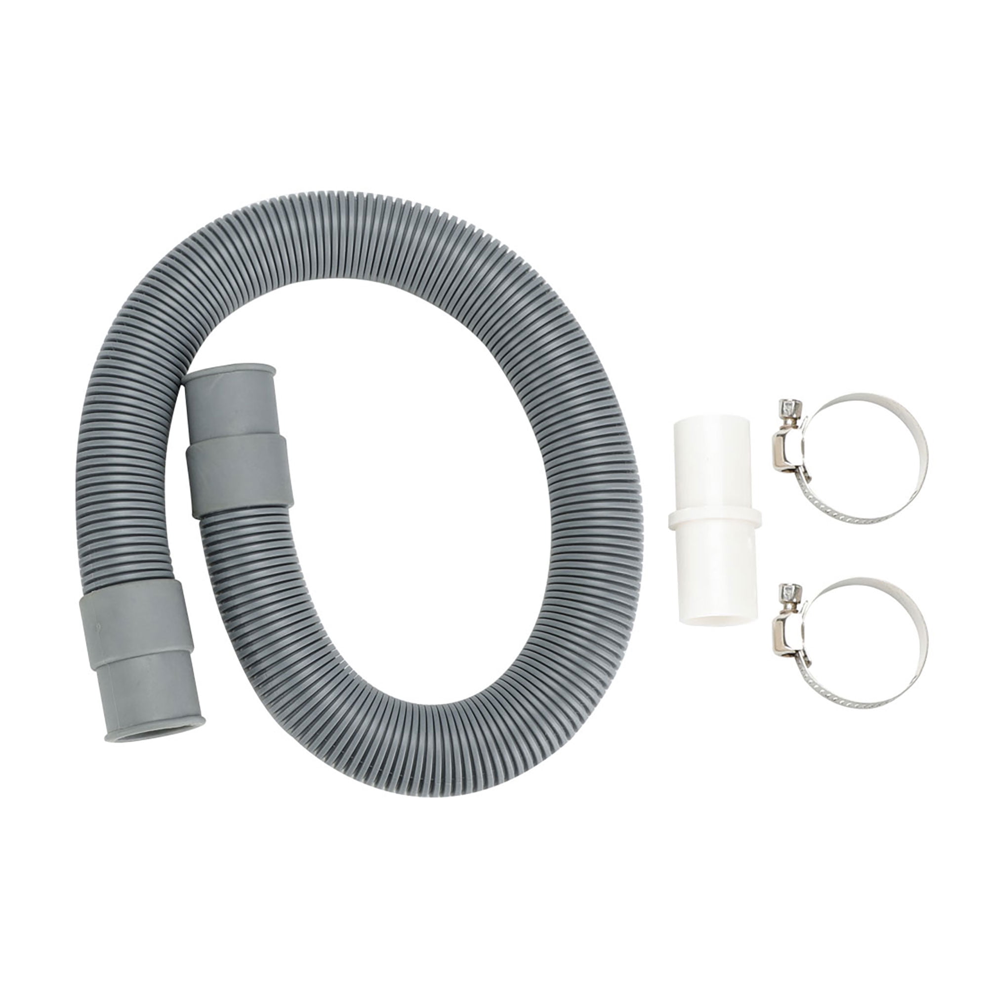 1.6ft Universal Wash Machine Drain Hose with Connector with 2 Hose
