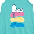 thumbnail image 2 of Peanuts - Summer Edition - Snoopy & Flip Flops - Toddler & Youth Girls A-line Dress, 2 of 4
