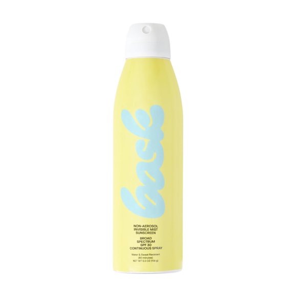 Spray de protección solar Bask Suncare SPF 30 de amplio espectro, 165 ml