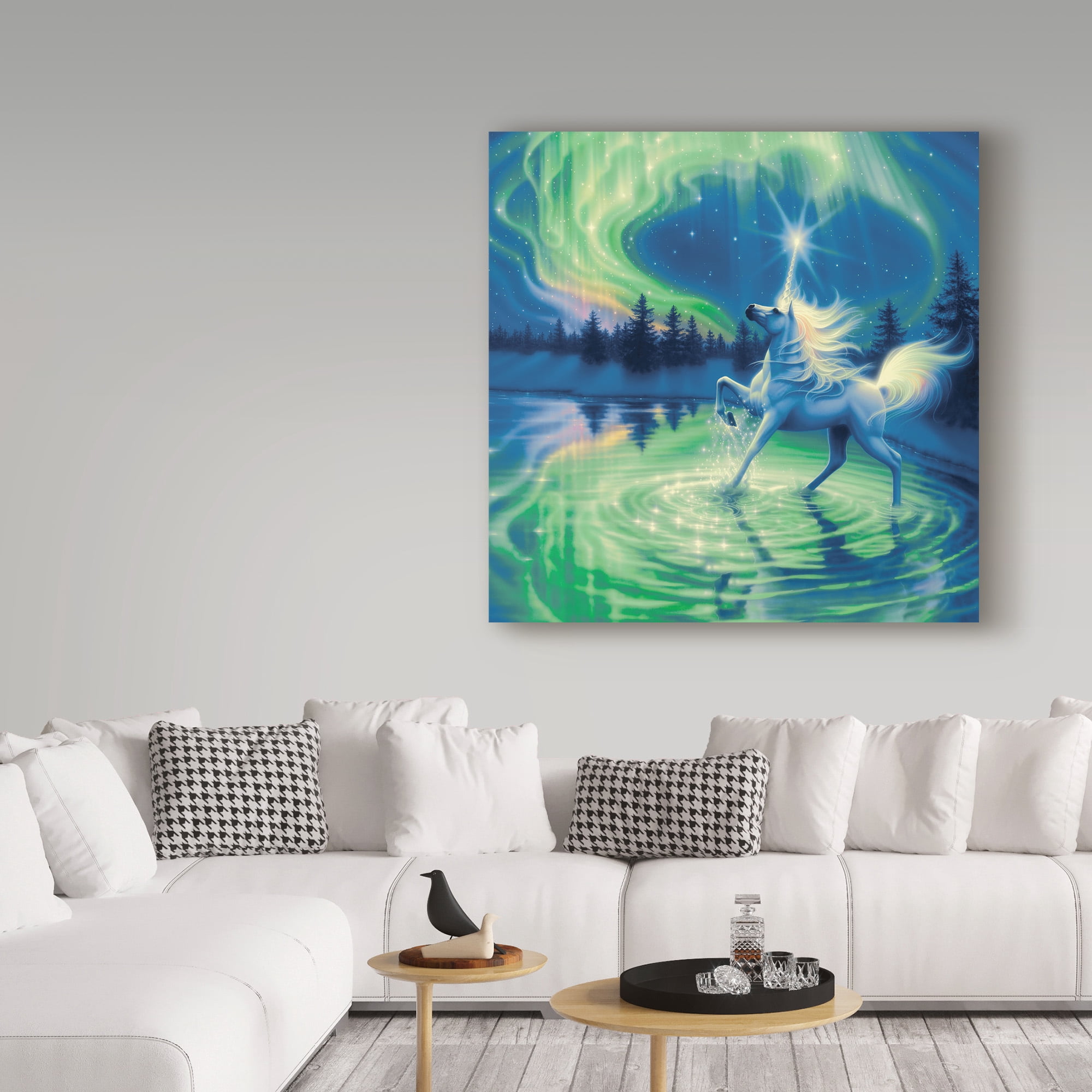 Trademark Fine Art 'Majestic Night' Canvas Art by Kirk Reinert