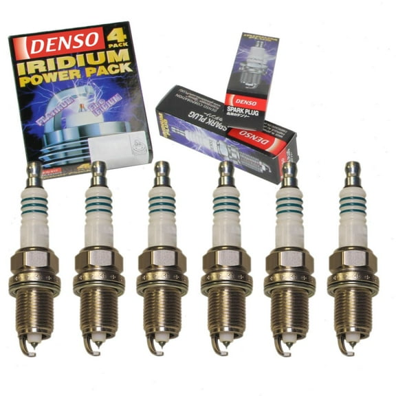 6 pc DENSO Iridium Power Spark Plugs compatible with Honda Odyssey 3.5L V6 1999-2010