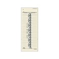 thumbnail image 2 of Adams Time Cards, Weekly, 1-Sided, Numbered Days, 3-3/8" x 9", Manila, Green Print, 200-Count (9656-200), 2 of 4