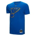 thumbnail image 2 of Men's Mitchell & Ness Brett Hull Blue St. Louis Blues  Name & Number T-Shirt, 2 of 3
