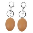 thumbnail image 6 of IDEANATEGRATE Easter Egg Keychain 2Pcs Egg Shaped PVC for Festive Decorations and Personality Showcase, 6 of 8