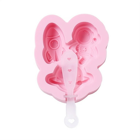 

Ice for Pop Moulds Astronaut Shaped Silicone Popsicles Moulds with Sticks DIY Popsicles Moulds Home Ice for Pop Moulds 2