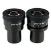 AmScope Pair of Focusable Extreme Widefield 20X Eyepieces (30mm) New