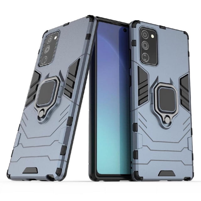 Funda para Samsung Galaxy NOTE 20 5G con Soporte Anillo Giratorio 360° y Protección Resistente a Golpes y Caídas