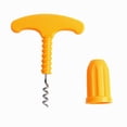 thumbnail image 3 of Muellery Plastic Handle Corkscrew Wine Opener Easy To Use ABS Handled Corkscrew Home Kitchen Tools TPKR50076, 3 of 6