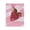 Gleaming Glitter Strawberry Pink, variant on Stupell Industries Glimmer Strawberry on Pink Black Framed Floater Canvas Wall Art, design by LISH Creative