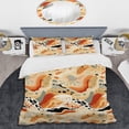 thumbnail image 2 of Designart "Sahara Mirage In Desert Yellow I" Abstract Bedding Covert Set - Modern & Contemporary Bed Set With 2 Shams, 2 of 5
