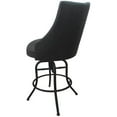 thumbnail image 2 of Tobias Designs Melisima 30" Swivel Metal & Vinyl Bar Stool in Gray, 2 of 2