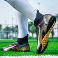 thumbnail image 5 of Botas de fútbol para hombre, botas de fútbol para niños, botines de fútbol profesionales TF/FG, botas de fútbol antideslizantes para entrenamiento de césped y fútbol sala al aire libre, 5 of 5