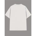 thumbnail image 2 of Happy First Day of School T-Shirt - Vibrant Back-to-School Design with Pencils, Hearts & Stars, Soft & Comfortable Cotton, Casual Round Neck Tee for Students & Teachers, Machine Washable, 2 of 3