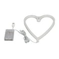 thumbnail image 1 of Colorful Neon Lights, Heart Shaped PVC USB Battery Powered Soft Light LED Neon Light  for Birthday Party Blue Light, Light,Purple Light,Red Light, 1 of 8
