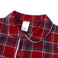 thumbnail image 4 of Ruyang Boys Christmas Outfits Kids Buffalo Plaid 2 Piece Outfits Long Sleeve Button Down Shirt Elastic Pants Set Fall, 4 of 9