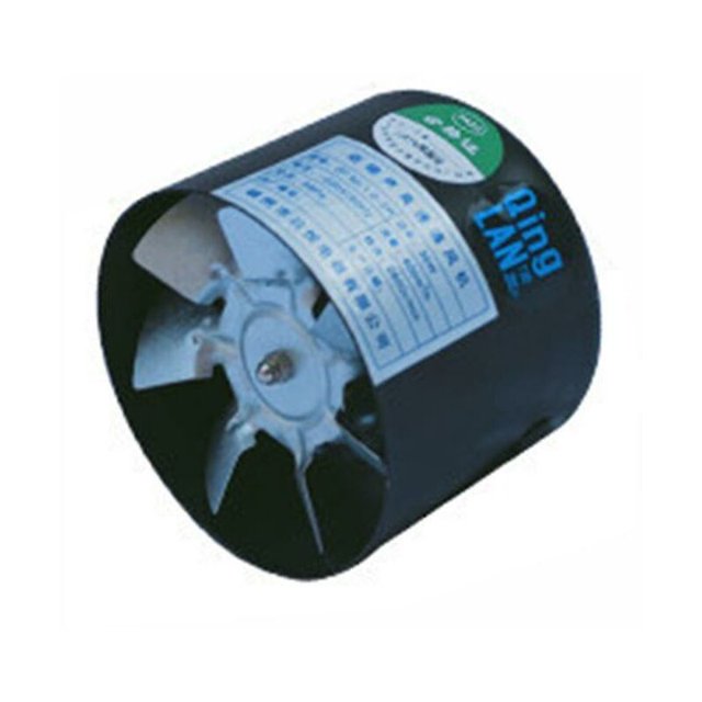 Conducto del ventilador de escape Ventilador de refuerzo en línea Ventiladores de aire del ventilador de escape, Negro TUNC Sencillez