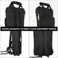 thumbnail image 6 of Black Backpack Drumstick Pouch Snare Stick Bag Drum Mallet Backpack Drum Stick Bag Container Portable Oxford Cloth, 6 of 6