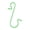 Green, variant on Ornament Hooks, Tree Ornament Hangers Hooks for Tree Decorations